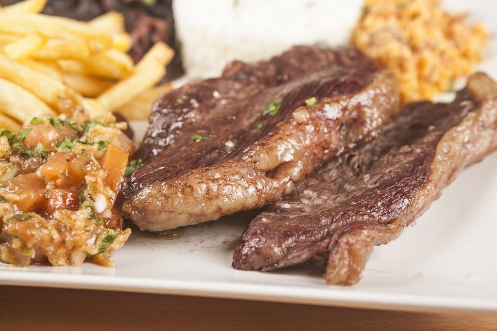 Imagem mostra carne nobre deliciosa.